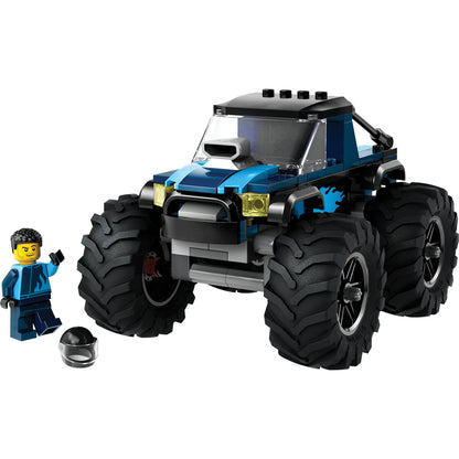 LEGO® City Blue Monster Truck - Đồ Chơi Lắp Ráp Xe Tải Quái Vật Xanh - LEGO 60402 - Hình ảnh chi tiết 2