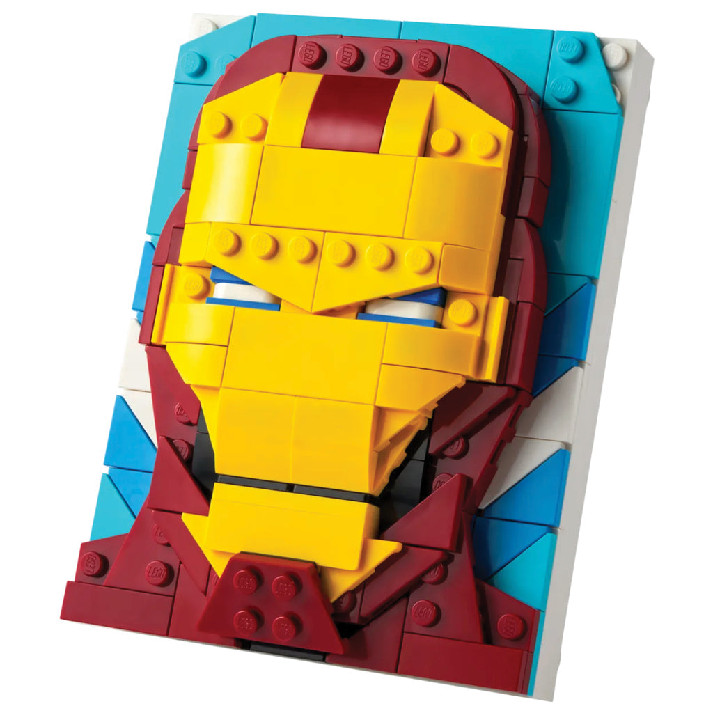 LEGO® Brick Sketches™ Iron Man (40535) - Mô hình tranh lắp ráp 3D Marvel - Hình ảnh chi tiết 2