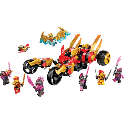 LEGO® NINJAGO® Kai’s Golden Dragon Raider - Đồ Chơi Lắp Ráp Xe Đua Rồng Vàng - LEGO 71773 - Hình ảnh chi tiết 2