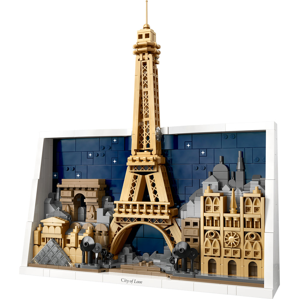LEGO® Architecture Paris – City of Love - Bộ lắp ráp mô hình thành phố Paris - LEGO 21064 - Hình ảnh chi tiết 2