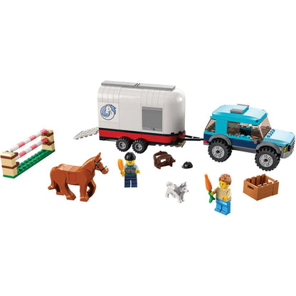 LEGO® City Horse Transporter - Đồ chơi lắp ráp Xe vận chuyển ngựa 60327 - Hình ảnh chi tiết 2