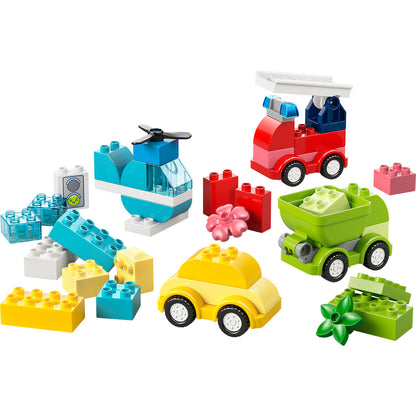 LEGO® DUPLO® My First Creative Vehicles - Bộ Lắp Ráp Xe Sáng Tạo Đầu Tiên - LEGO 10474 - Hình ảnh chi tiết 2
