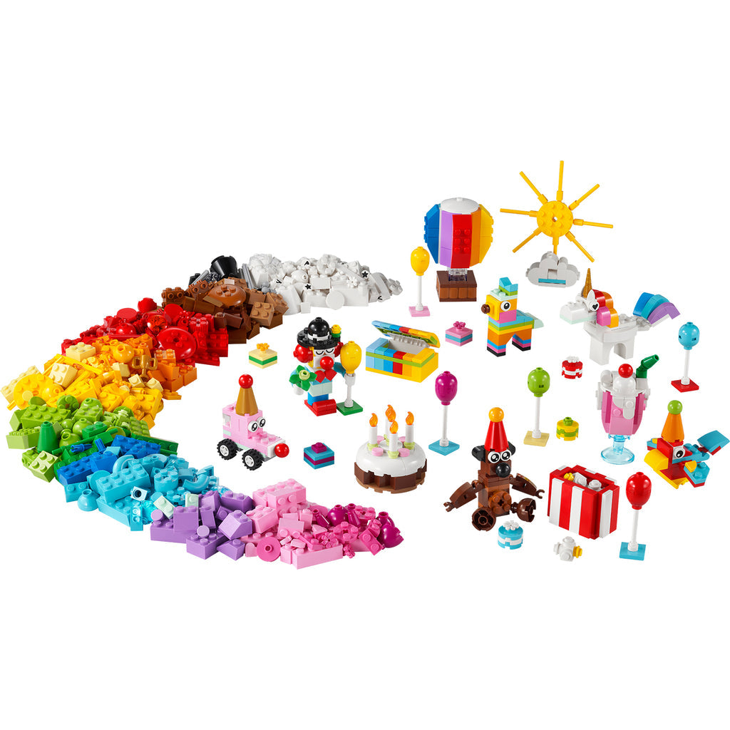 LEGO® Classic Creative Party Box - Bộ Đồ Chơi Lắp Ráp Sáng Tạo 900 Chi Tiết - LEGO 11029 - Hình ảnh chi tiết 2