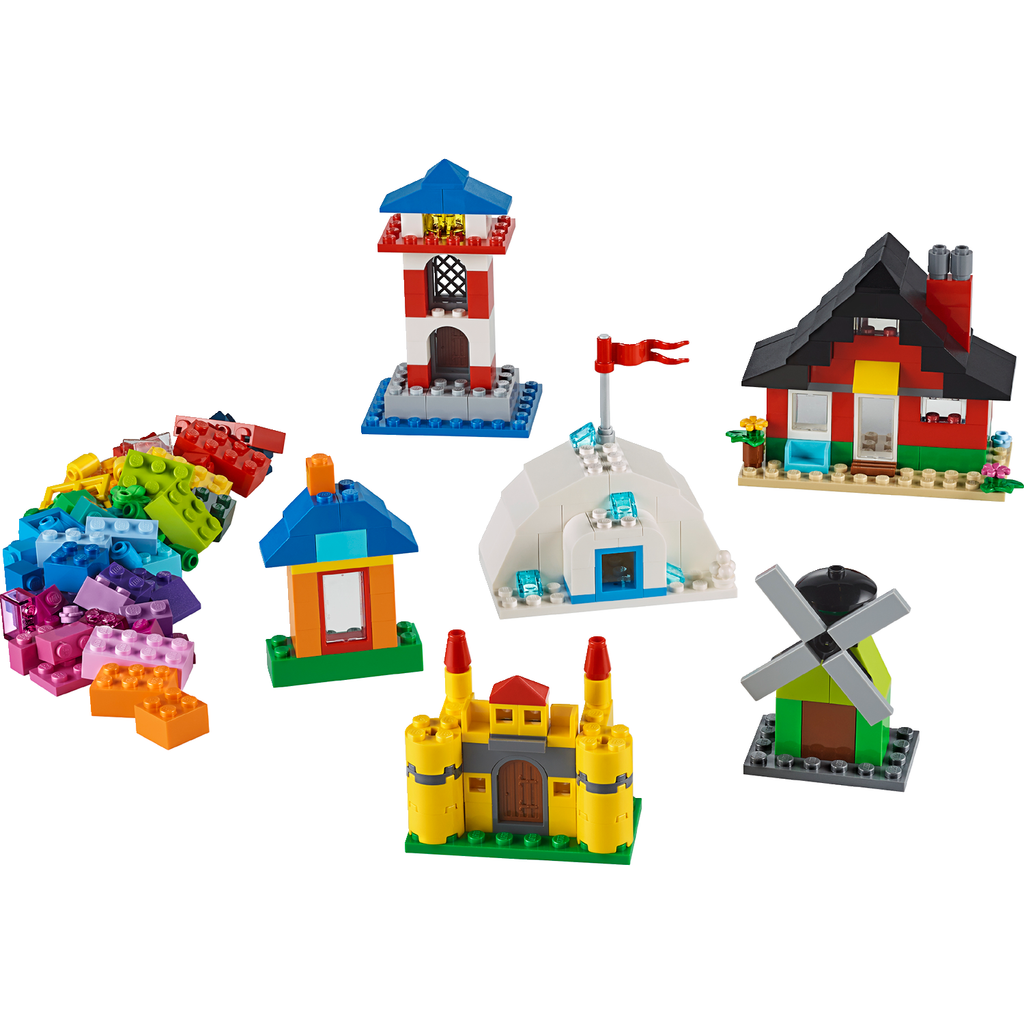 LEGO® Classic Bricks and Houses - Đồ Chơi Lắp Ráp Nhà Sáng Tạo - 11008 - Hình ảnh chi tiết 2