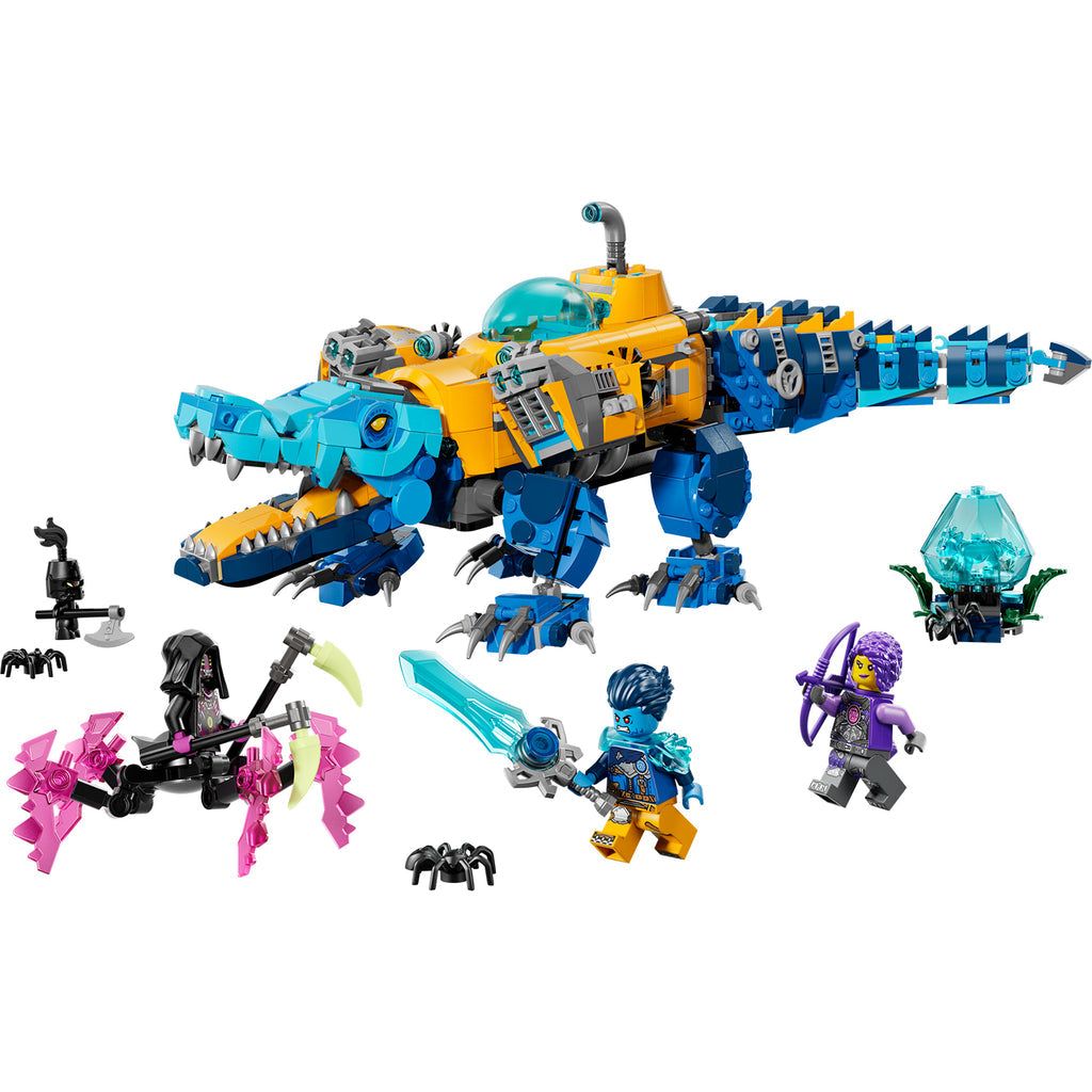LEGO® DREAMZzz™ Crocodile Submarine - Đồ chơi lắp ráp Tàu ngầm Cá sấu 2-trong-1 71512 - Hình ảnh chi tiết 2