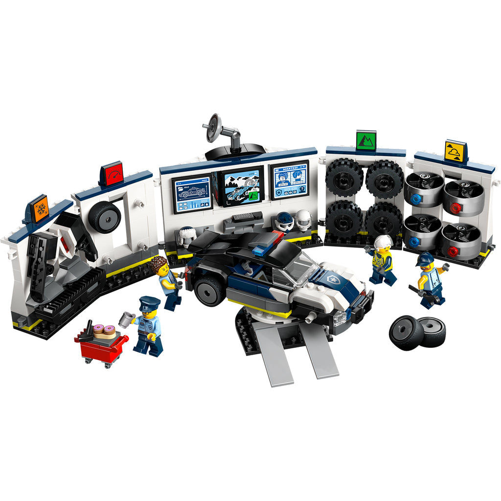 LEGO® City Custom Police Car Garage - Gara Xe Cảnh Sát Tùy Chỉnh - LEGO 60457 - Hình ảnh chi tiết 2