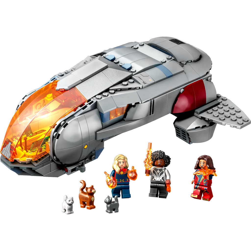 LEGO® Marvel The Hoopty - Đồ chơi lắp ráp Tàu Vũ Trụ Biệt Đội Marvels - LEGO 76232 - Hình ảnh chi tiết 2