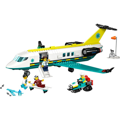 LEGO® City Emergency Air Ambulance Airplane - Đồ Chơi Lắp Ráp Máy Bay Cứu Thương - LEGO 60465 - Hình ảnh chi tiết 2