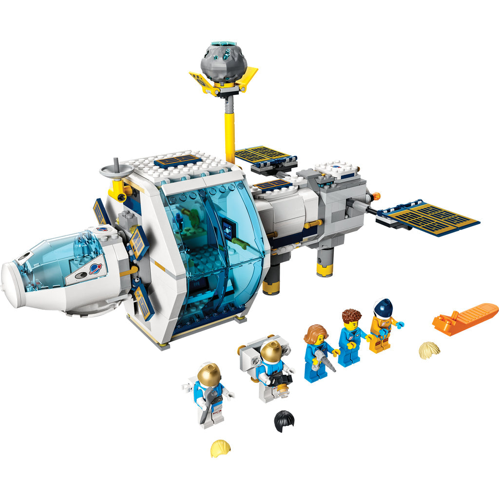 LEGO® City Lunar Space Station - Trạm Vũ Trụ Mặt Trăng - LEGO City 60349 - Hình ảnh chi tiết 2