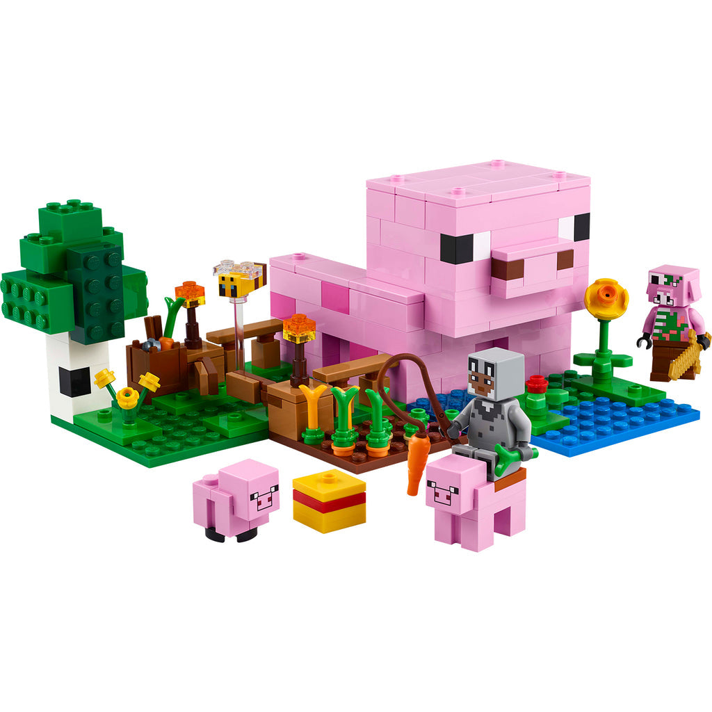 LEGO® Minecraft® The Baby Pig House - Đồ Chơi Lắp Ráp Ngôi Nhà Heo Con (21268) - Hình ảnh chi tiết 2