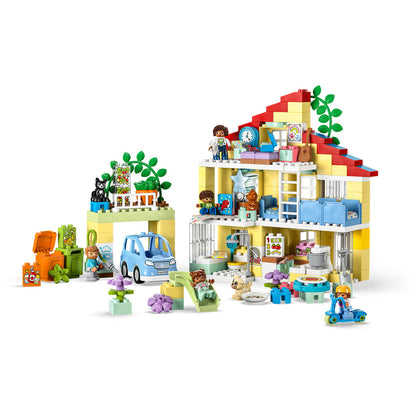 LEGO® DUPLO™ Town 3in1 Family House Ngôi Nhà Gia Đình 3 Trong 1 LEGO 10994 - Hình ảnh chi tiết 2