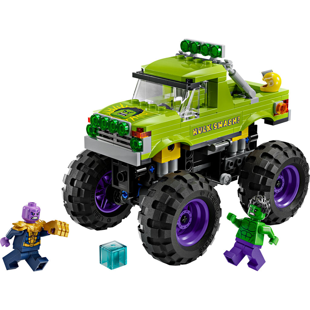 LEGO® Marvel The Hulk Truck vs. Thanos - Đồ chơi lắp ráp Xe tải Hulk vs. Thanos - LEGO 76312 - Hình ảnh chi tiết 2