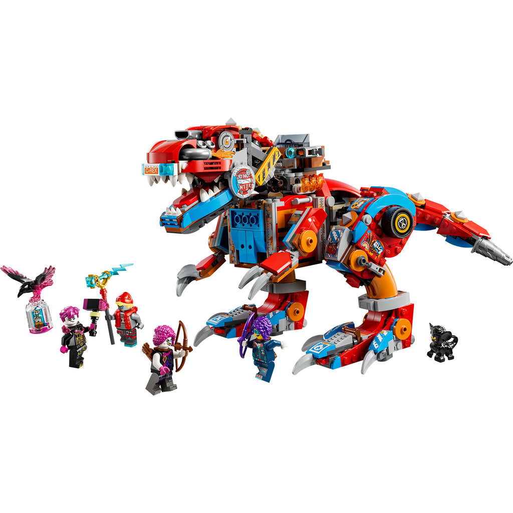 LEGO® DREAMZzz™ Cooper’s Robot Dinosaur C-Rex - Bộ Đồ Chơi Lắp Ráp Khủng Long Robot 2 Trong 1 - LEGO 71484 - Hình ảnh chi tiết 2