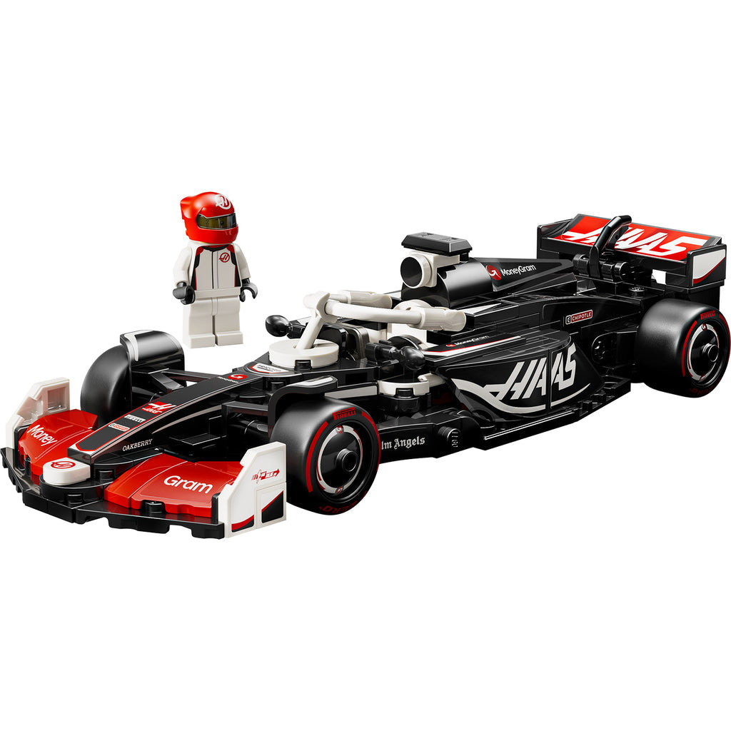 LEGO® Speed Champions MoneyGram Haas F1® Team VF-24 Race Car - Mô Hình Xe Đua F1 Đồ Chơi Lắp Ráp Chính Hãng LEGO 77250 - Hình ảnh chi tiết 2