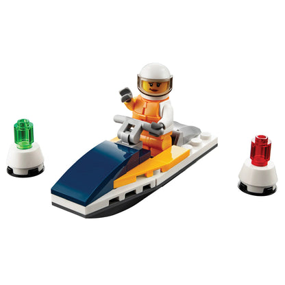 LEGO® City Race Boat Đồ Chơi Lắp Ráp Thuyền Đua Mini 30363 - Hình ảnh chi tiết 2