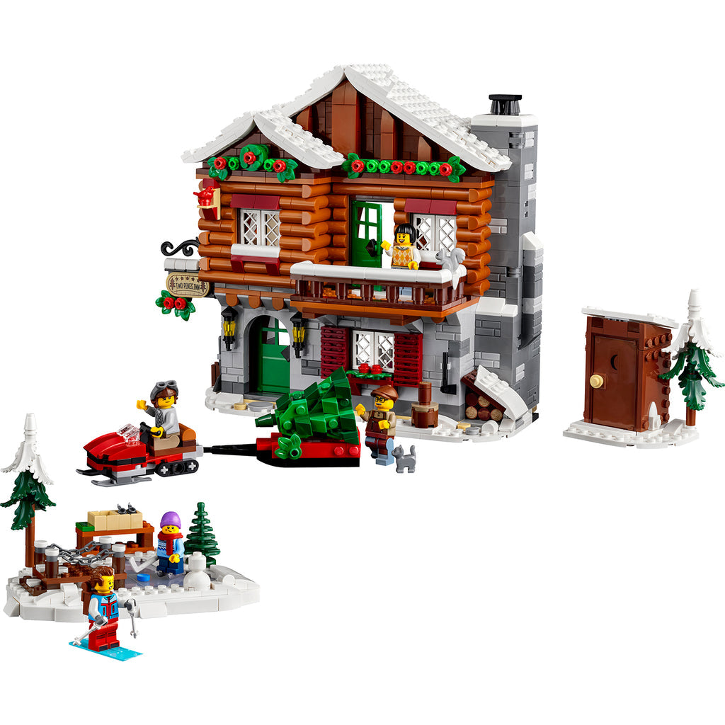 LEGO® ICONS™ Alpine Lodge - Bộ Lắp Ráp Nhà Nghỉ Núi Cao LEGO 10325 - Hình ảnh chi tiết 2