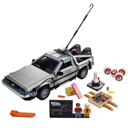 LEGO® Back to the Future Time Machine - Bộ lắp ráp Cỗ máy thời gian DeLorean 10300 - LEGO Icons - Hình ảnh chi tiết 2