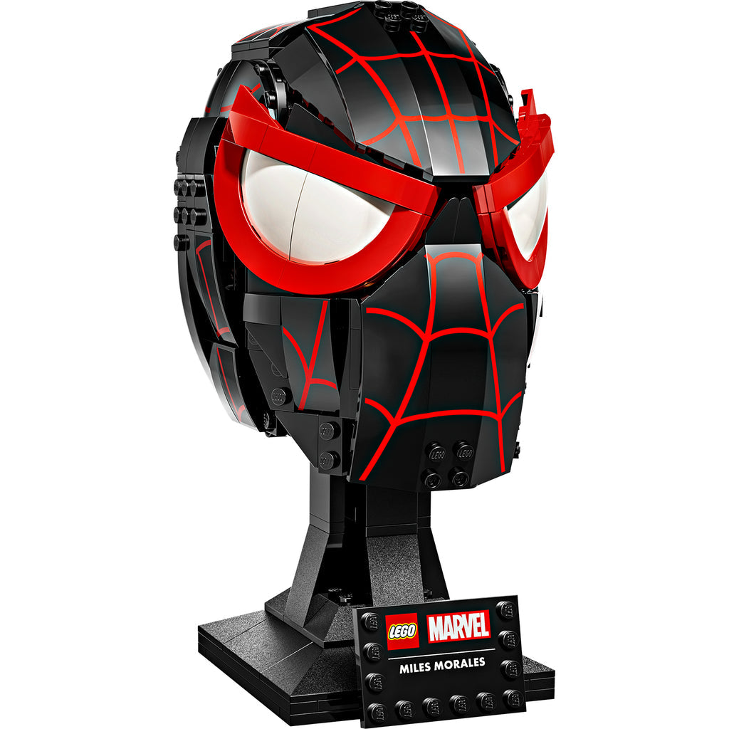 LEGO® Marvel Super Heroes Miles Morales Mask - Mô Hình Mặt Nạ Siêu Anh Hùng - LEGO 76329 - Hình ảnh chi tiết 2