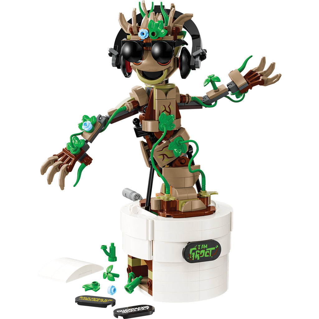 LEGO® Marvel Dancing Groot Mô Hình Groot Nhảy Múa Đồ Chơi Lắp Ráp LEGO 76297 - Hình ảnh chi tiết 2
