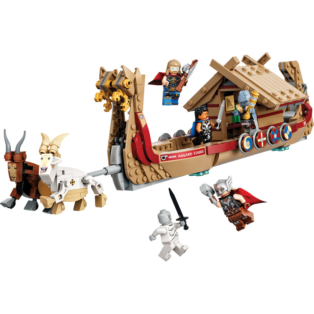 LEGO® Marvel The Goat Boat - Mô Hình Chiến Thuyền Viking Thor - LEGO 76208 - Hình ảnh chi tiết 2