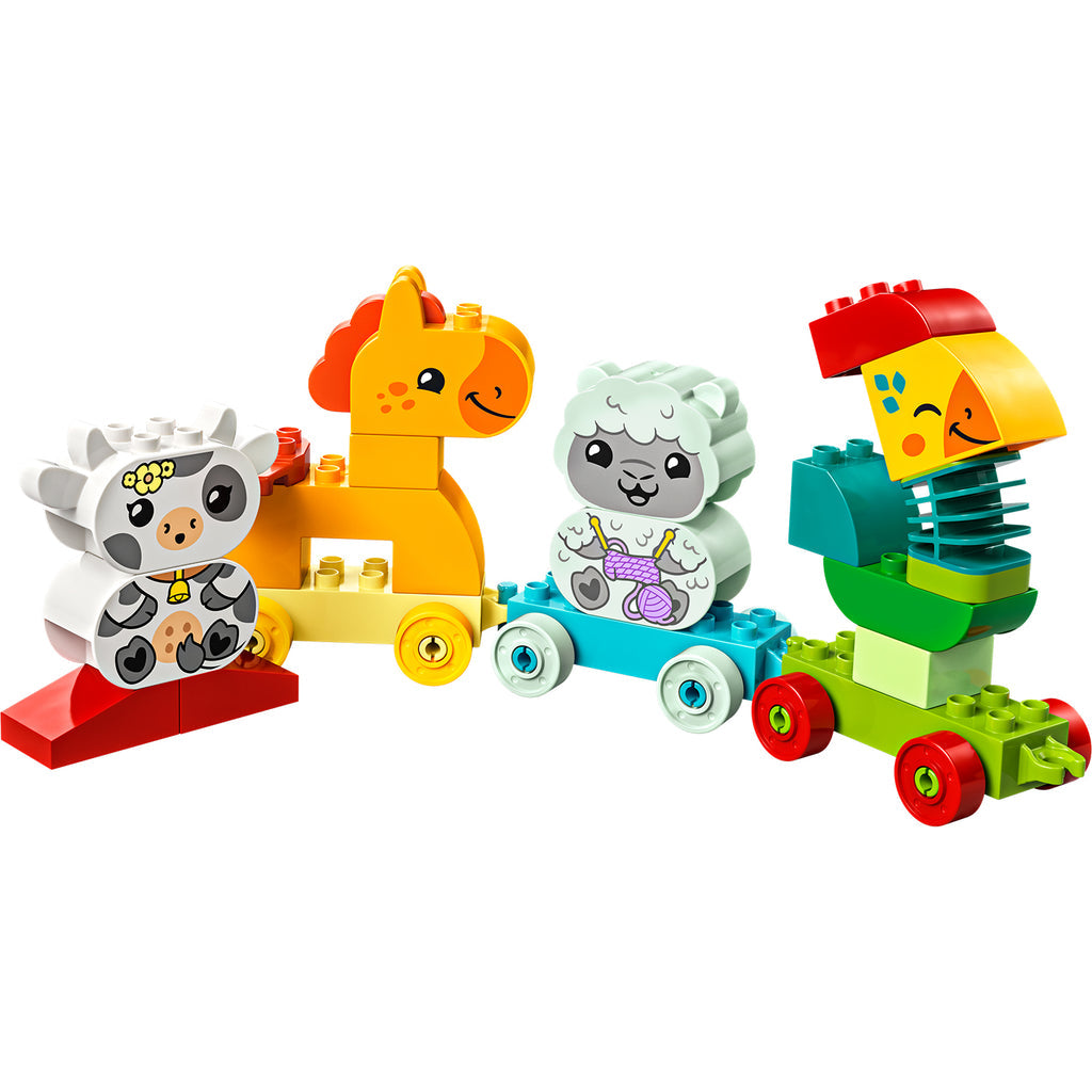LEGO® DUPLO™ Animal Train - Đồ Chơi Đoàn Tàu Động Vật Cho Bé 10412 - Hình ảnh chi tiết 2