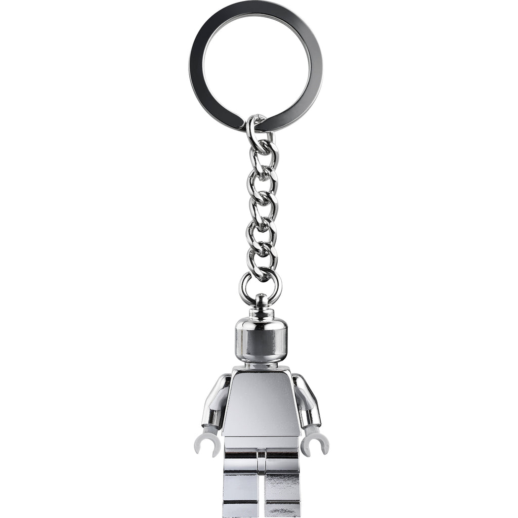 LEGO® Silver Minifigure Keyring - Móc Khóa Nhân Vật LEGO Màu Bạc Chính Hãng - Hình ảnh chi tiết 2