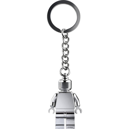 LEGO® Silver Minifigure Keyring - Móc Khóa Nhân Vật LEGO Màu Bạc Chính Hãng - Hình ảnh chi tiết 2