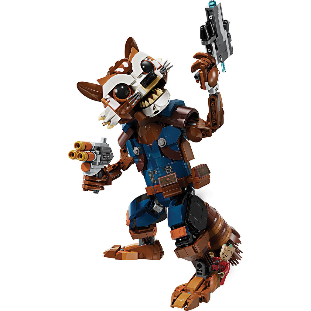 LEGO® Marvel Rocket & Baby Groot - Mô Hình Lắp Ráp Siêu Anh Hùng - 76282 - Hình ảnh chi tiết 2
