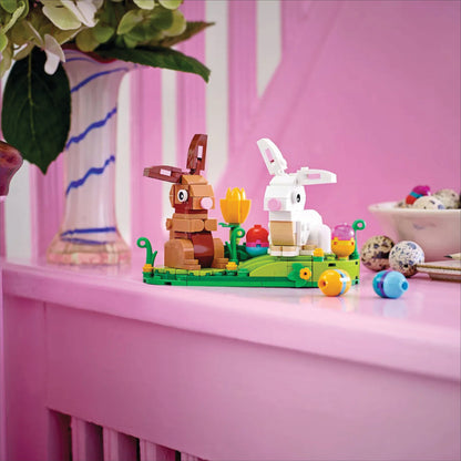 LEGO® Easter Rabbits Display - Bộ đồ chơi lắp ráp Thỏ Phục sinh - LEGO 40523 - Góc nhìn khác 3