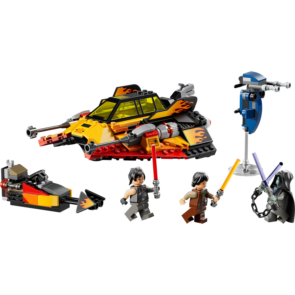 LEGO® Star Wars™ The Force Burner Snowspeeder™ - Bộ Đồ Chơi Lắp Ráp Phi Thuyền 2-trong-1 LEGO 75414 - Hình ảnh chi tiết 2
