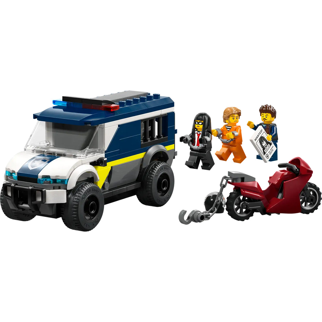 LEGO® City Police Prisoner Transport Van - Xe Vận Chuyển Tội Phạm Cảnh Sát - LEGO 60479 - Hình ảnh chi tiết 2