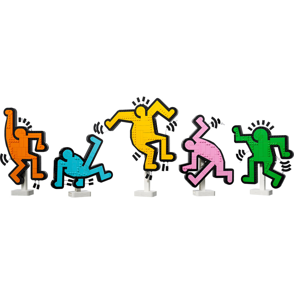 LEGO® Art Keith Haring – Dancing Figures - Bộ Lắp Ráp Tranh Nghệ Thuật 31216 - Hình ảnh chi tiết 2