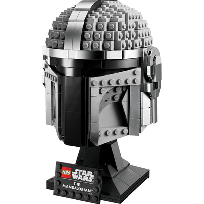 LEGO® Star Wars™ The Mandalorian™ Helmet - Mô Hình Mũ Bảo Hiểm Mandalorian - LEGO 75328 - Hình ảnh chi tiết 2