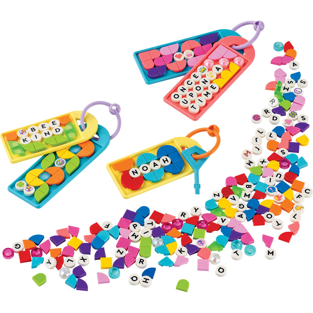 LEGO® DOTS™ Bag Tags Mega Pack – Messaging Bộ Đồ Chơi Thủ Công Sáng Tạo LEGO 41949 - Hình ảnh chi tiết 2