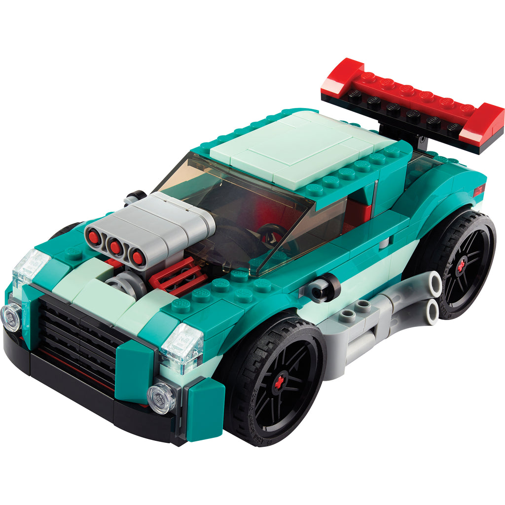 LEGO® Creator 3-in-1 Street Racer - Đồ Chơi Lắp Ráp Xe Đua Đường Phố - LEGO 31127 - Hình ảnh chi tiết 2