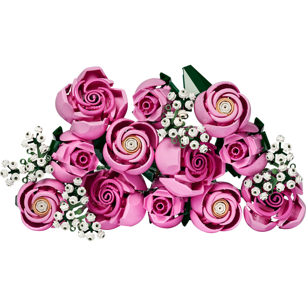 LEGO® Botanicals Bouquet of Pink Roses - Bộ Lắp Ráp Hoa Hồng Màu Hồng 10374 - LEGO - Hình ảnh chi tiết 2