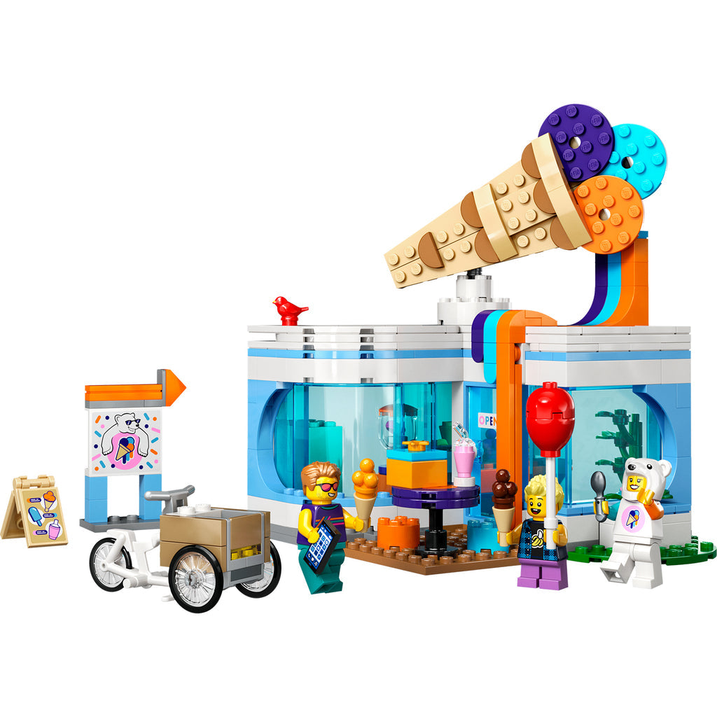 LEGO® City Ice-Cream Shop - Đồ Chơi Lắp Ráp Tiệm Kem Thành Phố 60363 - Hình ảnh chi tiết 2