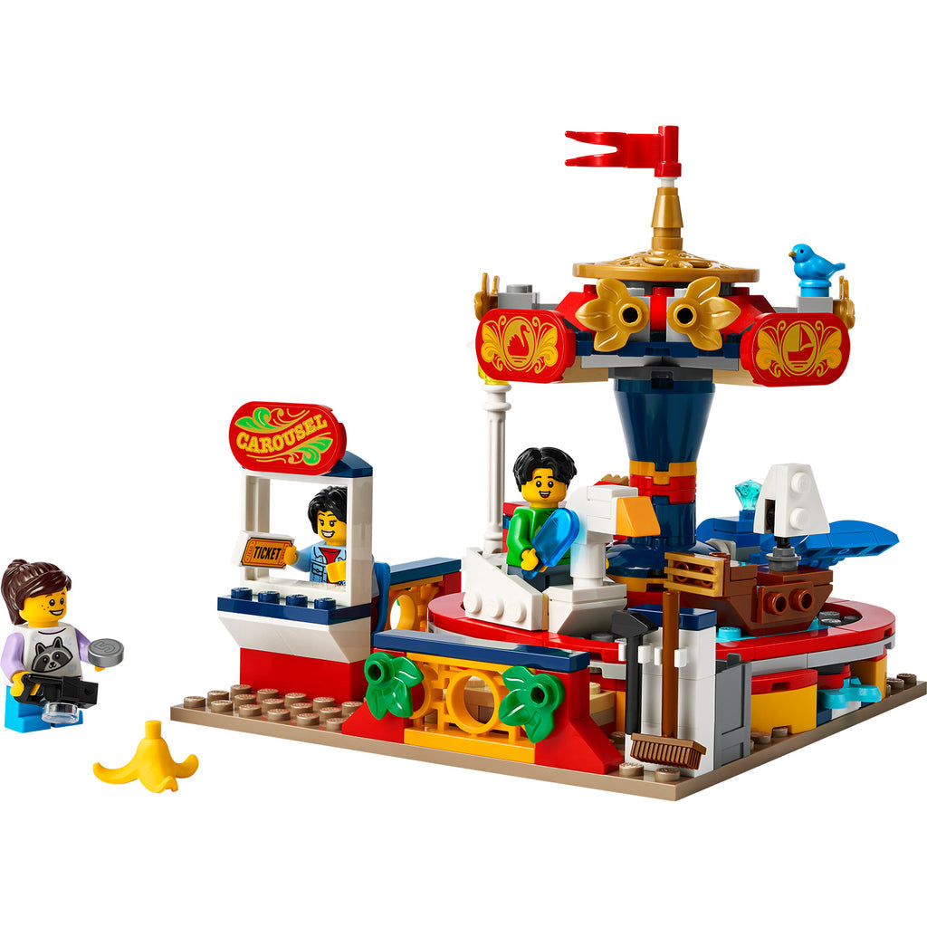 LEGO® Carousel Ride - Đồ Chơi Lắp Ráp Vòng Quay Ngựa Gỗ LEGO 40714 - Hình ảnh chi tiết 2
