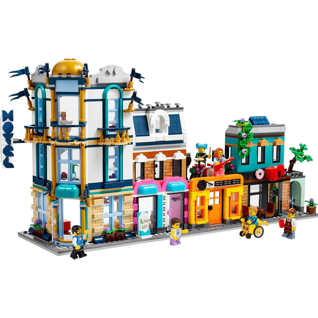 LEGO® Creator 3-in-1 Main Street - Bộ Đồ Chơi Lắp Ráp Phố Chính 3 Trong 1 - LEGO 31141 - Hình ảnh chi tiết 2