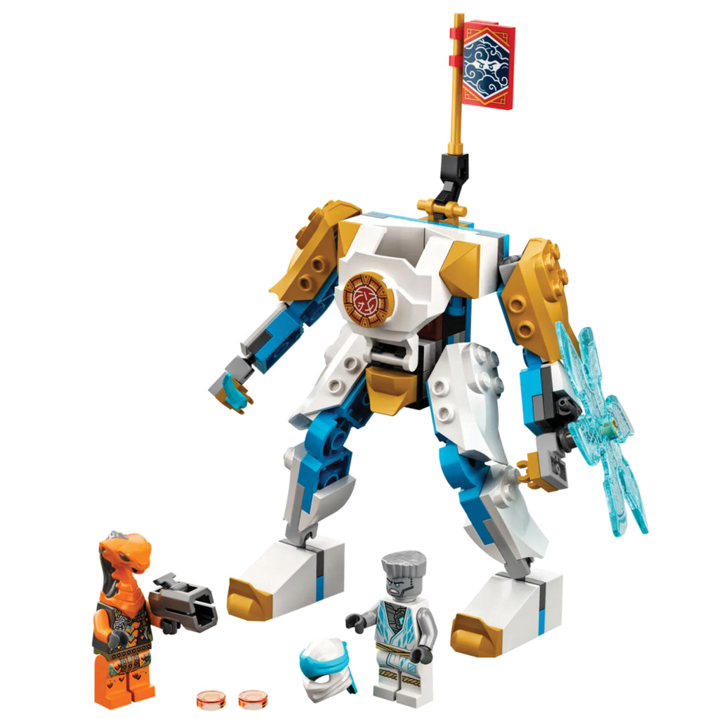 LEGO® NINJAGO® Zane’s Power Up Mech EVO - Robot Chiến Đấu Ninja 71761 Chính Hãng LEGO - Hình ảnh chi tiết 2