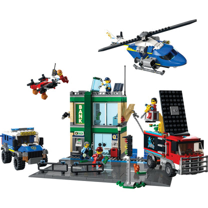 LEGO® City Police Chase at the Bank - Bộ đồ chơi lắp ráp Cảnh Sát Truy Đuổi Tại Ngân Hàng - LEGO 60317 - Hình ảnh chi tiết 2