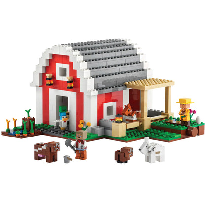 LEGO® Minecraft® The Red Barn - Mô Hình Chuồng Ngựa Đỏ 21187 - Hình ảnh chi tiết 2