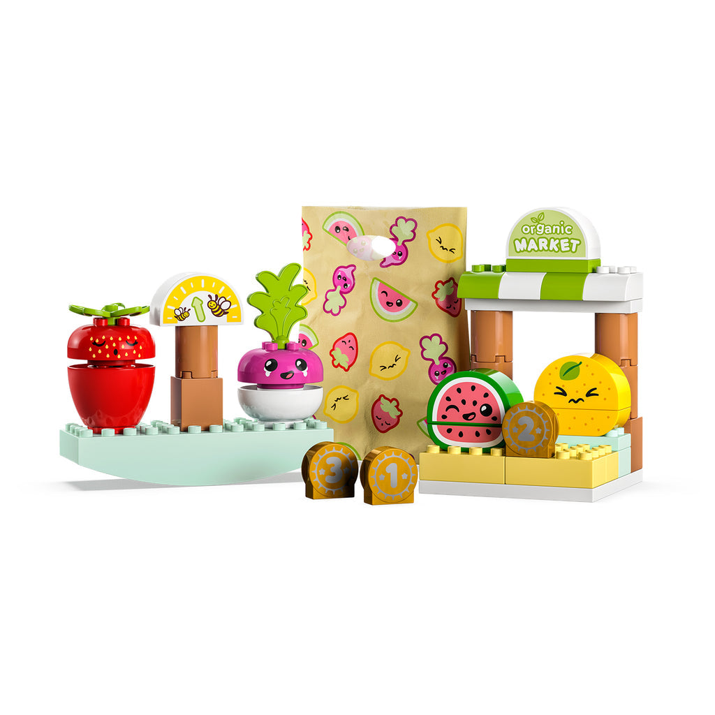 LEGO® DUPLO™ Organic Market - Đồ Chơi Chợ Nông Sản Hữu Cơ - LEGO 10983 - Hình ảnh chi tiết 2