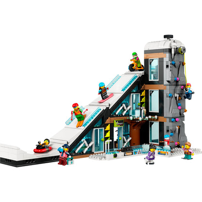 LEGO® City Ski and Climbing Center - Trung Tâm Trượt Tuyết và Leo Núi LEGO 60366 - Hình ảnh chi tiết 2