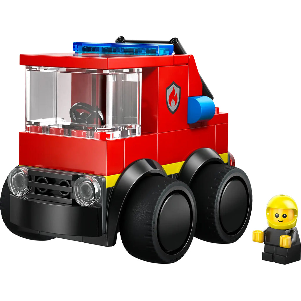 LEGO® City Rides – Fire Engine Đồ Chơi Lắp Ráp Xe Cứu Hỏa LEGO 60482 - Hình ảnh chi tiết 2