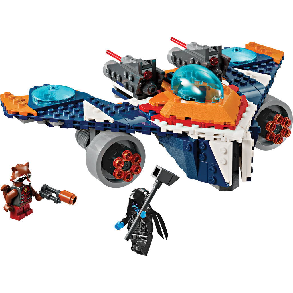 LEGO® Marvel Rocket’s Warbird vs. Ronan - Mô hình Phi thuyền Guardians of the Galaxy 76278 - Hình ảnh chi tiết 2