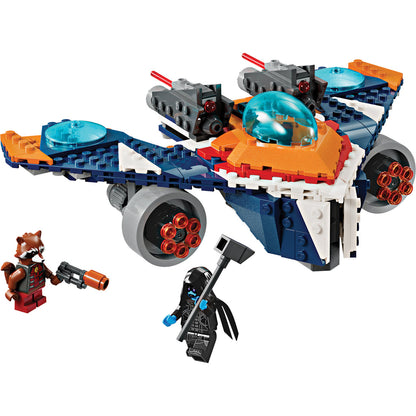 LEGO® Marvel Rocket’s Warbird vs. Ronan - Mô hình Phi thuyền Guardians of the Galaxy 76278 - Hình ảnh chi tiết 2