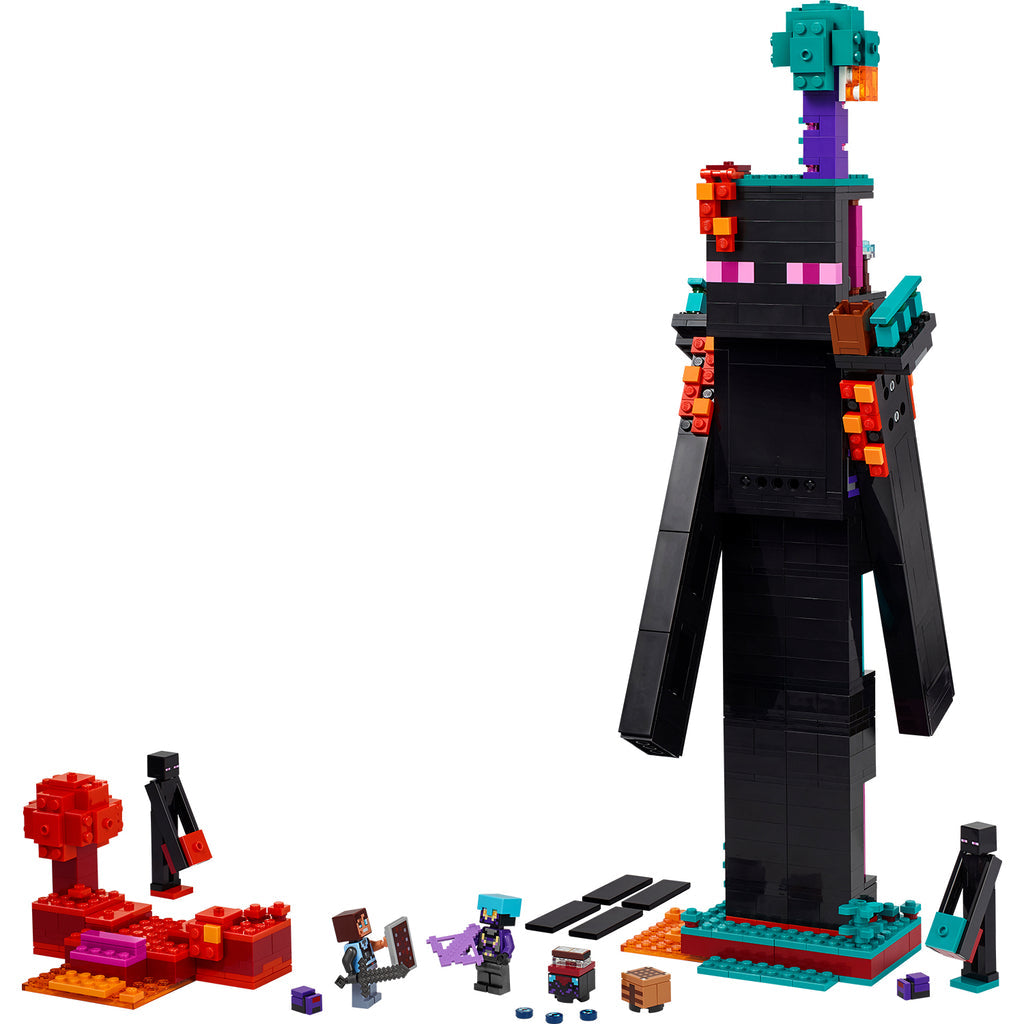 LEGO® Minecraft® The Enderman Tower Tháp Enderman Mô Hình Lắp Ráp LEGO 21279 - Hình ảnh chi tiết 2