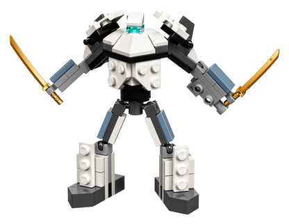 LEGO® NINJAGO® Titanium Mini Mech Robot Biến Hình 2 Trong 1 LEGO 30591 - Hình ảnh chi tiết 2