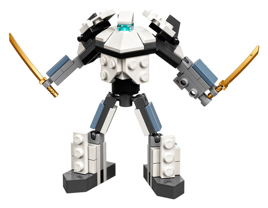 LEGO® NINJAGO® Titanium Mini Mech Robot Biến Hình 2 Trong 1 LEGO 30591 - Hình ảnh chi tiết 2